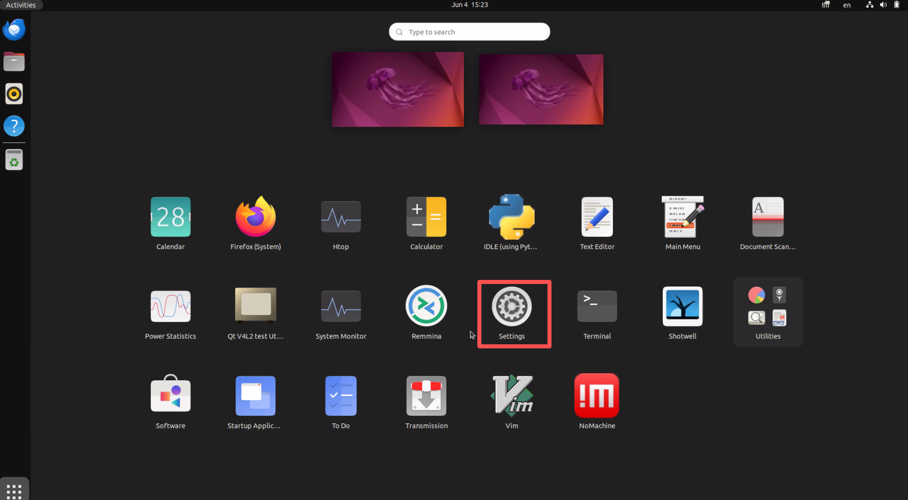 Ubuntu Bluetooth Settings