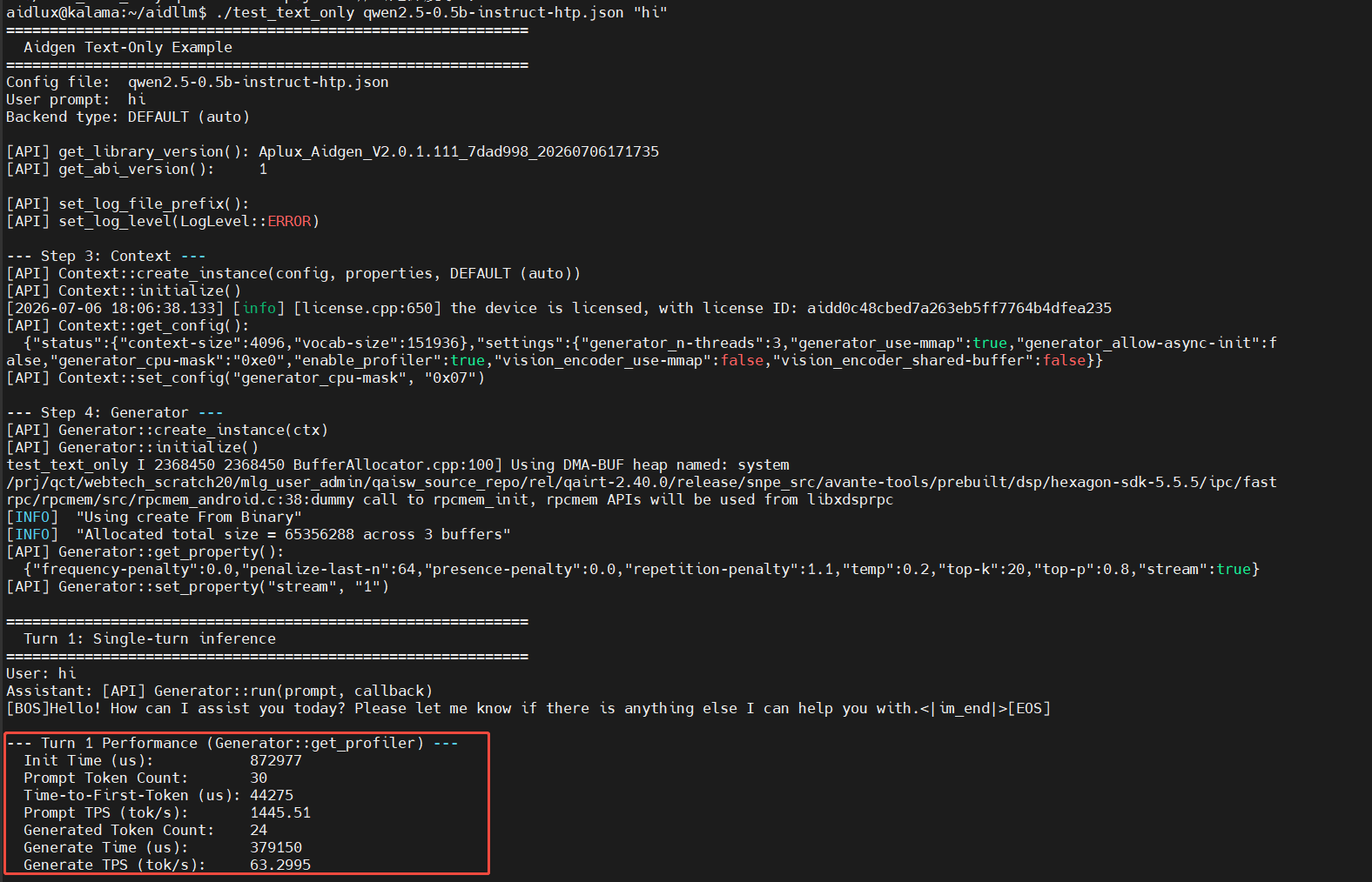 Log Information
