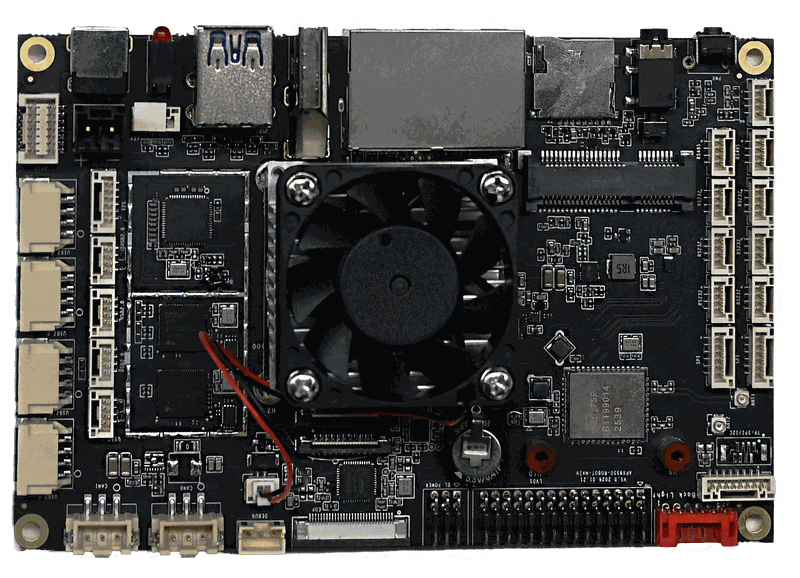 Board with fan Board with fan